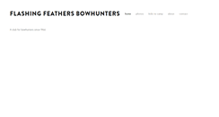 Desktop Screenshot of flashingfeathers.org